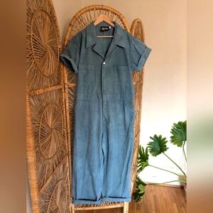 Big Bud Press Short Sleeve Cotton Jumpsuit